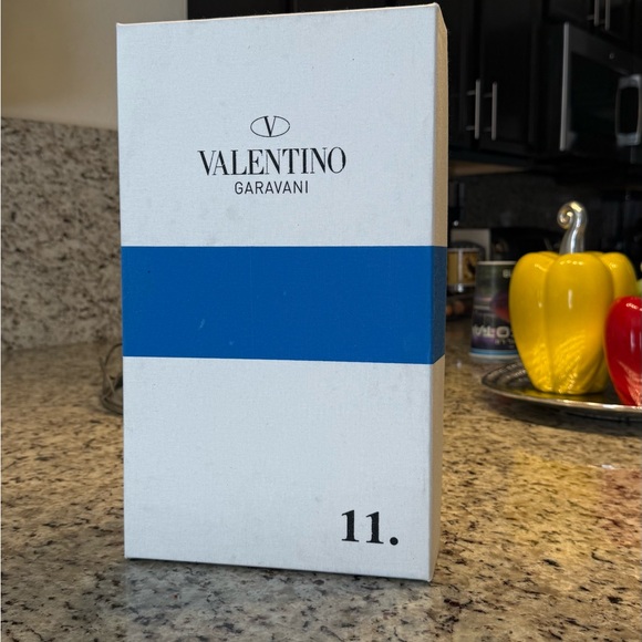 Valentino Garavani White and Blue Box